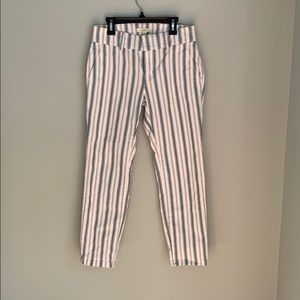 Loft stripped pants